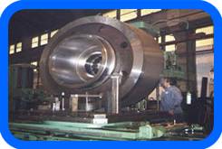 78" DIAMETER GEAR, INTERNAL SPLINE, FAB. & MACHINED 