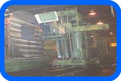 FLOOR TYPE HORIZONTAL BORING MILL, 36' HOR. & 10' VERT.